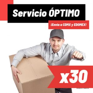 Guia OPTIMO, CDMX y EDOMEX (5kg – Día siguiente hábil) x30